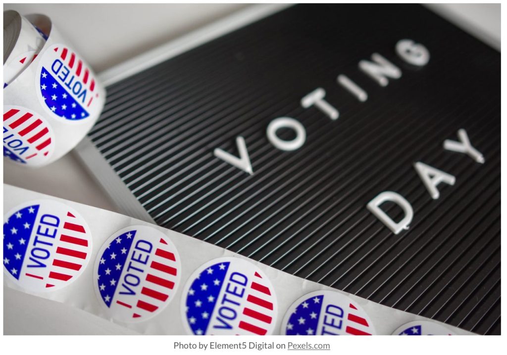 I voted stickers