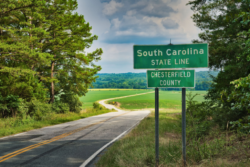 Picture of the South Carolina State Border